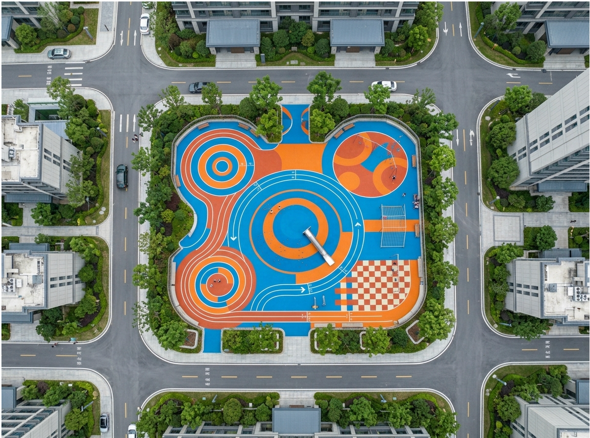 北海市全塑型塑胶跑道EPDM塑胶跑道 - 价格